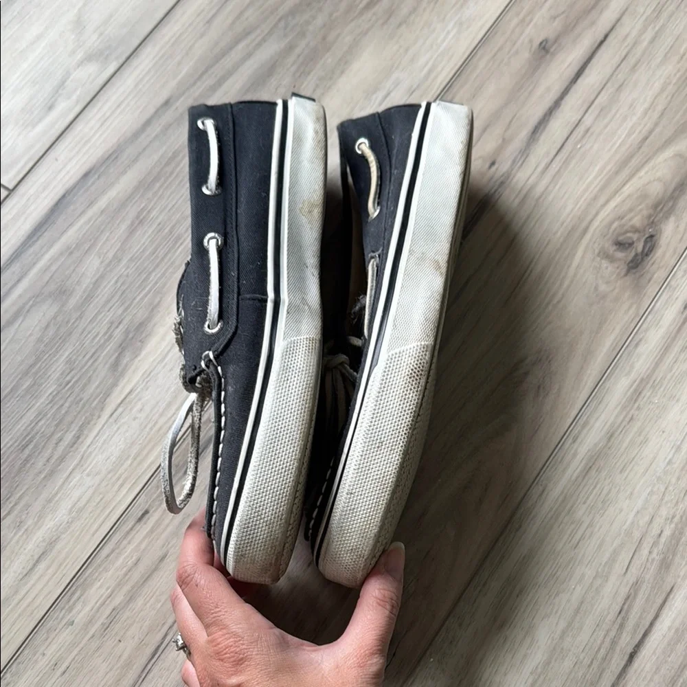 Sperry Men's Black Boat Shoes